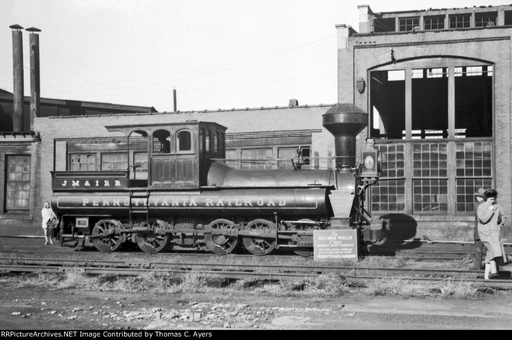 PRR "Reuben Wells," 0-10-0T, 1957